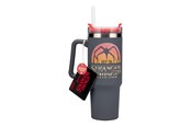 Fanituotteet - Paladone - Stranger Things 5 900ml Insulated Cup and Straw - Mukit - PP14605ST