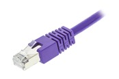 Verkkokaapelit - Deltaco LAN CAT 6 - F/UTP - Purppura - 15 meter - STP-615P