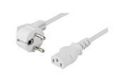 Sisäiset virtakaapelit - Deltaco DEL-111AV - power cable - power CEE 7/7 to power IEC 60320 C13 - 10 m - DEL-111AV
