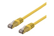 Verkkokaapelit - Deltaco SFTP-62GLAH - patch cable - 2 m - yellow - Keltainen - 2m - SFTP-62GLAH