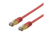 Verkkokaapelit - Deltaco patch cable - 2 m - red - Punainen - 2m - SFTP-62RAH