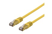 Verkkokaapelit - Deltaco SFTP-63GLAH - patch cable - 3 m - yellow - Keltainen - 3m - SFTP-63GLAH