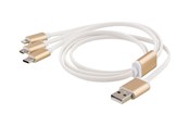 USB kaapelit - EPZI Lightning cable - Lightning / USB - 1 m - USB-MULTI10