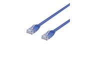 Verkkokaapelit - Deltaco patch cable - 30 cm - blue - Sininen - 0.3 meter - TP-603B-FL