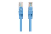 Verkkokaapelit - Lanberg patch cable - 3 m - blue RAL 5012 - Sininen - 3m - PCU6-20CC-0300-B