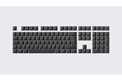 Näppäimistöt - Wooting PBT ISO (UK) & ANSI (US) Keycaps - Just Black - Näppäimistöhatut - Englanti (US) - Musta - KC3-USUK4-PDS-BK1