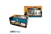 Fanituotteet - ABYstyle - DEMON SLAYER Gift setTumbler with straw + Acryl® + Stickers - Lahjapakkaus - 3665361131915