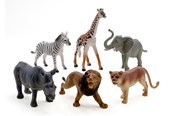 Hahmot - Pocket Money Safari animals 6 pcs - 71210