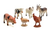 Hahmot - Pocket Money Farm animals 6 pcs - 71220