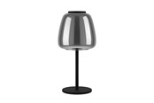Smart Home - Älykoti - EGLO ALFERO-Z PÖYTÄ RGB/CCT 1000LM MUSTA/KROMI/TRANSP. - 901195