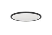 Smart Home - Älykoti - EGLO ROVITO-Z KATTOVALAISIN Ø500 RGB/CCT 28.8W 3600LM KAUKOSÄÄTIMELLÄ B. IP44 MUSTA - 901465