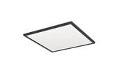 Smart Home - Älykoti - EGLO ROVITO-Z KATTO 500X500 RGB/CCT 28.8W 4200LM KAUKOSÄÄTIMELLÄ B. IP44 MUSTA - 901468
