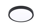 Smart Home - Älykoti - EGLO FUEVA 6-Z PLAFOND Ø390 RGB/CCT 17.5W 2850LM IP44 MUSTA - 901725