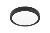 Smart Home - Älykoti - EGLO FUEVA 6-Z PLAFOND Ø210 RGB/CCT 11.2W 1400LM IP44 MUSTA - 901372