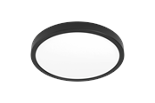 Smart Home - Älykoti - EGLO FUEVA 6-Z PLAFOND Ø280 RGB/CCT 14.3W 1800LM IP44 MUSTA - 901373