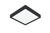 Smart Home - Älykoti - EGLO FUEVA 6-Z PLAFOND 220X220 RGB/CCT 10.5W 1600LM IP44 MUSTA - 901374