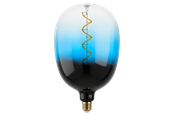 Lamput - EGLO LED-lamppu T180 DECO SPIRAL 4W 85LM 2000K DIM. SININEN E27 - 12552