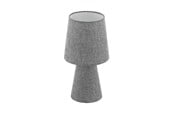 Valaisimet - EGLO CARPARA PÖYTÄ 2L H340 HARMAA - 97122