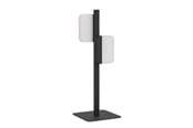 Valaisimet - EGLO ERVIDEL PÖYTÄ H500 2X4,5W 960LM MUSTA/VALKOINEN - 98878