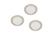 Valaisimet - EGLO ABIUL SISÄÄNRAKENNETTU. SARJA Ø86 CCT 3X300LM PELTI. IP44 HT - 31932