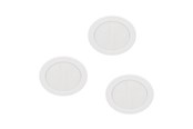 Valaisimet - EGLO ABIUL SISÄÄNRAKENNETTU. ASETA Ø86 RGB/CCT 3X320LM DIMMPB. IP44 VALKOINEN - 31936