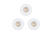 Valaisimet - EGLO SISÄÄNRAKENNETTU IGOA. SARJA IP44/IP20 3X3.3W Ø85 VALKOINEN - 94977