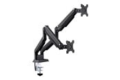 Näytön kiinnitys - InLine mounting kit - for 2 LCD displays - black - 23171B