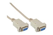 Rinnakkais- / Sarjakaapelit - InLine - null modem cable - DB-9 to DB-9 - 2 m - 12222C