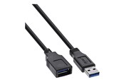 USB kaapelit - InLine - USB extension cable - USB Type A to USB Type A - 1 m - 35610