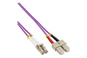 Verkkokaapelit - InLine patch cable - 5 m - 5 m - purple - Purppura - 5m - 88645P