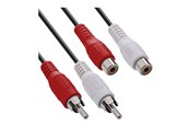 Audiokaapelit - InLine audio extension cable - 5 m - 89935