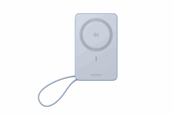 Powerbank - UGREEN MagFlow Qi2.2 25 W Magnetic Wireless Powerbank with Built-in Cable Powerbank - hopea - 10000 mAh - 65958
