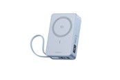 Powerbank - UGREEN MagFlow Qi2.2 25 W Magnetic Wireless Powerbank with Retractable Cable Powerbank - hopea - 20000 mAh - 65959