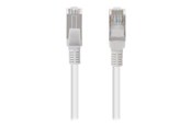 Verkkokaapelit - Lanberg patch cable - 10 m - grey RAL 7035 - Harmaa - 10m - PCF5-10CC-1000-S