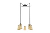 Valaisimet - EGLO CLAVERDON CLUSTER 6XE27 BAMBU - 43255