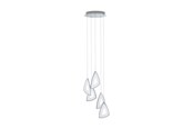 Valaisimet - EGLO AMONDE CLUSTER 4L 3650LM KROMI - 95219