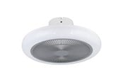 Valaisimet - EGLO KOSTRENA FAN TW AC VALKOINEN/HARMAA - 35138