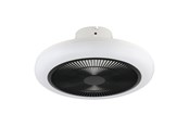 Valaisimet - EGLO KOSTRENA FAN TW AC VALKOINEN/MUSTA - 35139