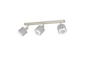 Valaisimet - EGLO BELLIZZI SPOT TRACK L430 3XE14 HT/HARMAA/VALKOINEN - 901047