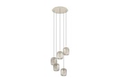 Valaisimet - EGLO ROMAZZINA CLUSTER Ø500 5XE27 HIEKKA - 901125