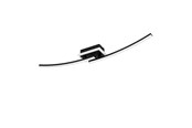 Valaisimet - EGLO LUNGOLAGO KATTO 740X140 1450LM 4000K MUSTA - 901217