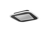 Valaisimet - EGLO MACCHIONI KATTO 380X380 CCT 2360LM DIMMPB. MUSTA W/CRYSTAL EFF. - 901241