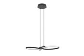 Valaisimet - EGLO SERPINS RIIPPUVALAISIN L660 MUSTA/VALKOINEN - 901267