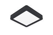 Valaisimet - EGLO FUEVA 6 PLAFOND 150X150 CCT 7W 1100LM MUSTA - 901302