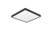 Valaisimet - EGLO FUEVA 6 PLAFOND 390X390 CCT 17.5W 2800LM MUSTA - 901305