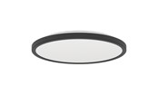 Valaisimet - EGLO ROVITO KATTOVALAISIN Ø300 CCT 14.4W 1800LM IP44 MUSTA - 901438
