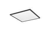 Valaisimet - EGLO ROVITO KATTO 500x500 CCT 28.8W 4200LM IP44 MUSTA - 901444