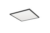 Valaisimet - EGLO ROVITO-R KATTOVALAISIN 500X500 CCT 28.8W 4200LM HIMMENNYSB. IP44 MUSTA - 901457