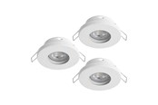 Valaisimet - EGLO SISÄÄNRAKENNETTU FAVAZZINA. KIP Ø88 GU10 3X4.9W 3X400LM IP44 VALKOINEN - 901759