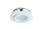 Valaisimet - EGLO PINEDA SISÄÄNRAKENNETTU. KIP Ø84 5,5W 360LM VAIMENNIN. VALKOINEN - 95854